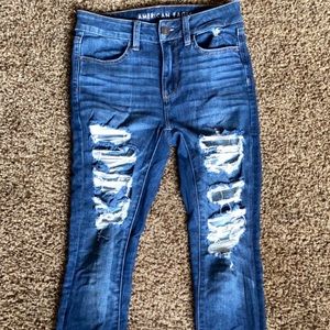 american eagle jeans size 2